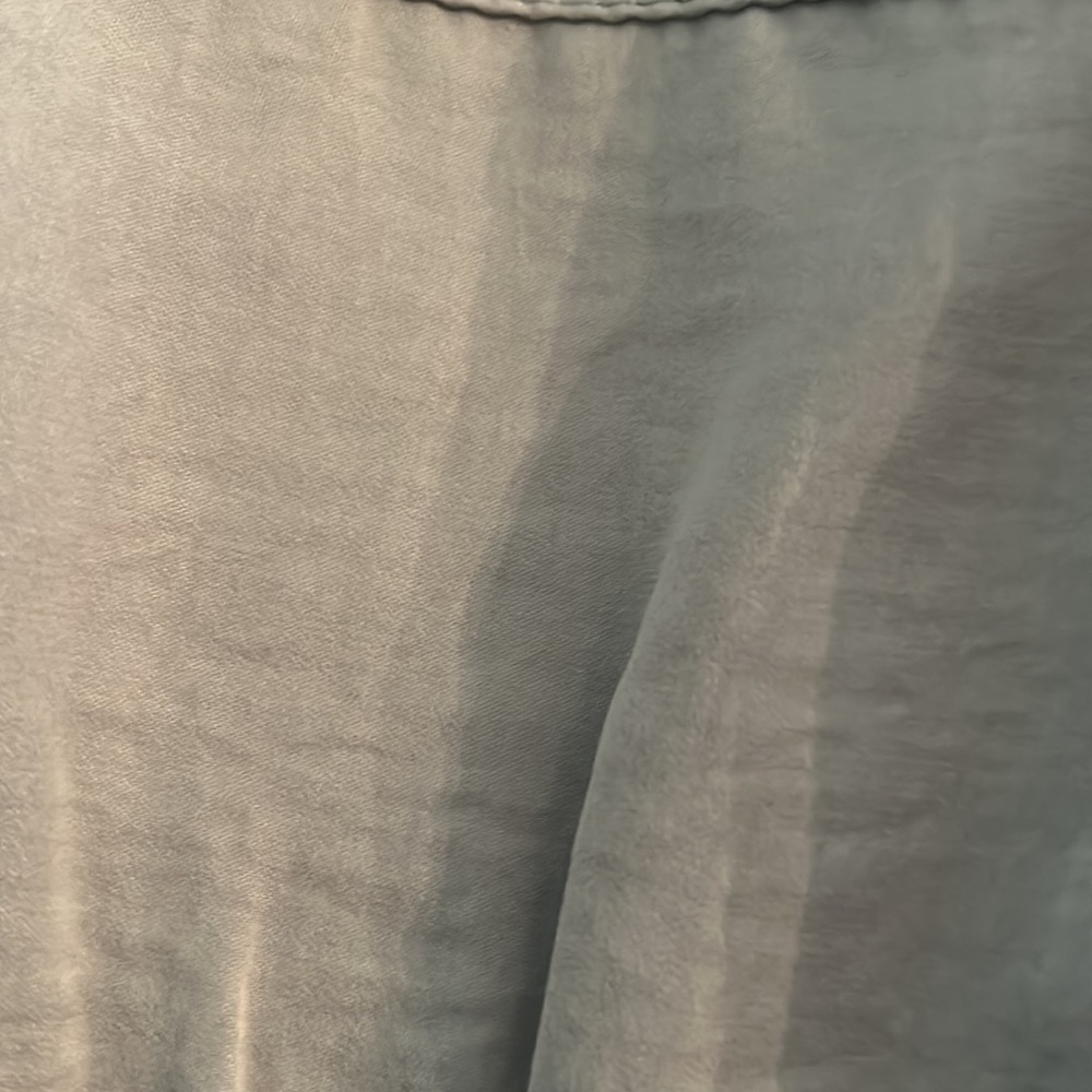 Monteau Blouse Sz L. Dusty Blue. NWT. - Picture 4 of 5